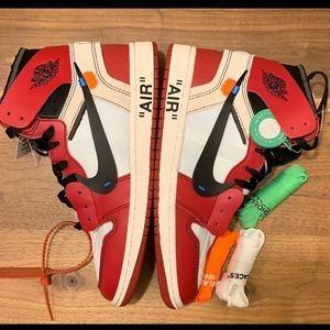 Off White Air Jordan Chicago 1’s